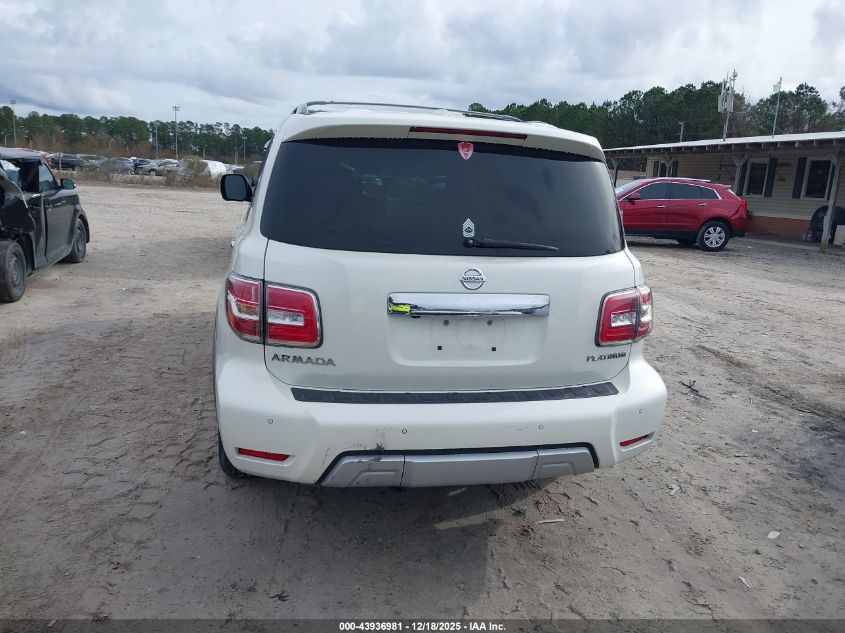 2017 Nissan Armada Platinum VIN: JN8AY2NE1H9705169 Lot: 43936981