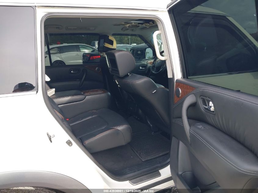 2017 Nissan Armada Platinum VIN: JN8AY2NE1H9705169 Lot: 43936981