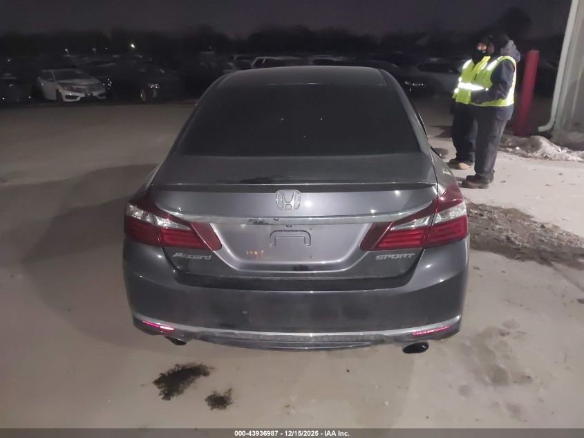 2017 Honda Accord Sport VIN: 1HGCR2F51HA219154 Lot: 43936987