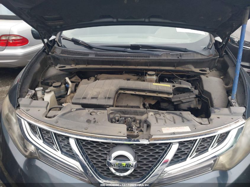 2011 Nissan Murano Sl VIN: JN8AZ1MW0BW156476 Lot: 43936990