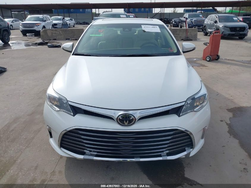 2018 Toyota Avalon Xle Premium VIN: 4T1BK1EB1JU289074 Lot: 43937003