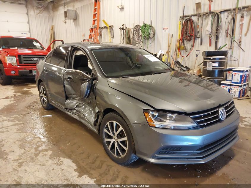 2018 Volkswagen Jetta 1.4T Se/1.4T Wolfsburg Edition VIN: 3VWDB7AJ6JM233081 Lot: 43937004