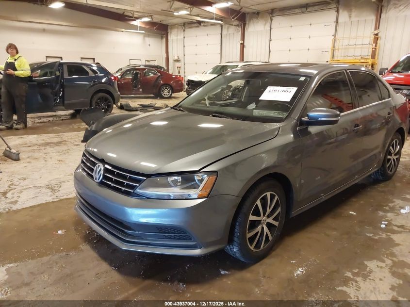 2018 Volkswagen Jetta 1.4T Se/1.4T Wolfsburg Edition VIN: 3VWDB7AJ6JM233081 Lot: 43937004