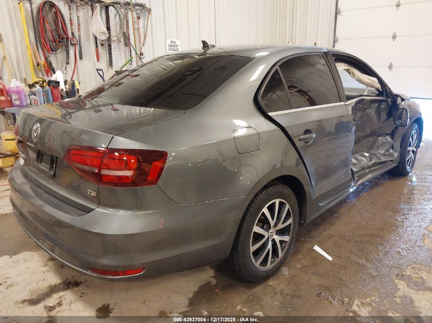 2018 Volkswagen Jetta 1.4T Se/1.4T Wolfsburg Edition VIN: 3VWDB7AJ6JM233081 Lot: 43937004