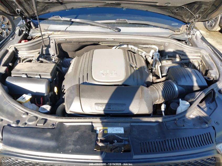 2019 Dodge Durango R/T Rwd VIN: 1C4SDHCT7KC604745 Lot: 43937008