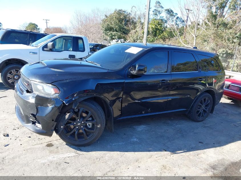 2019 Dodge Durango R/T Rwd VIN: 1C4SDHCT7KC604745 Lot: 43937008