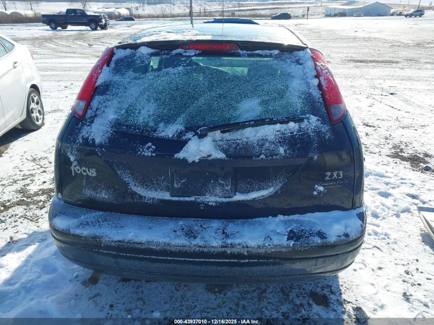 2004 Ford Focus Zx3 VIN: 3FAFP31374R106103 Lot: 43937010