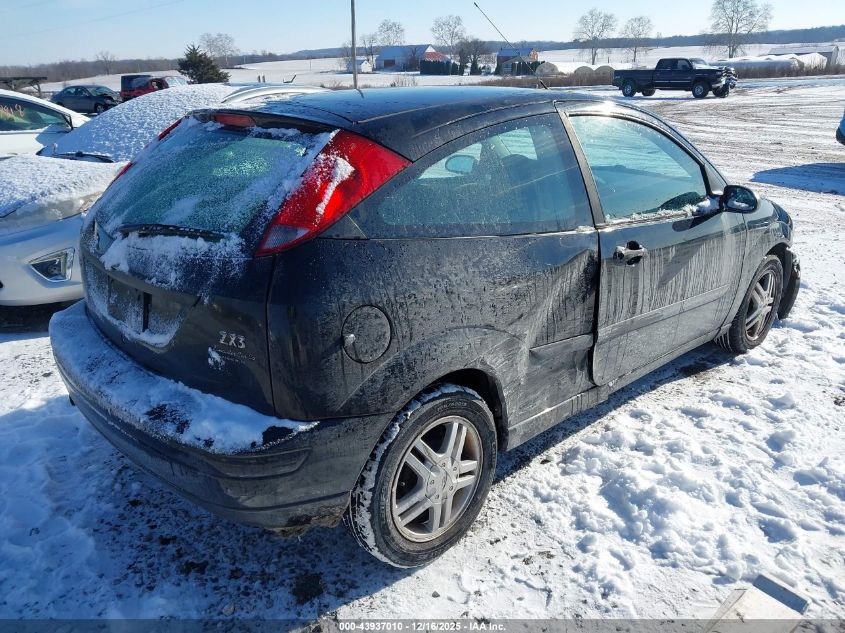 2004 Ford Focus Zx3 VIN: 3FAFP31374R106103 Lot: 43937010