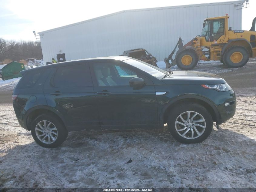 2017 Land Rover Discovery Sport Hse VIN: SALCR2BG6HH657190 Lot: 43937013