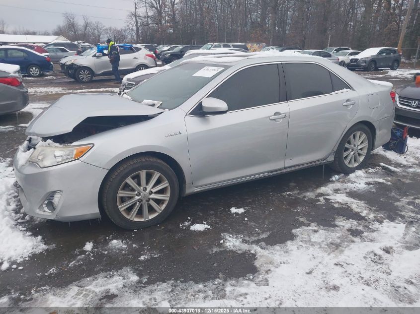 2012 Toyota Camry Hybrid Xle VIN: 4T1BD1FK3CU048595 Lot: 43937018