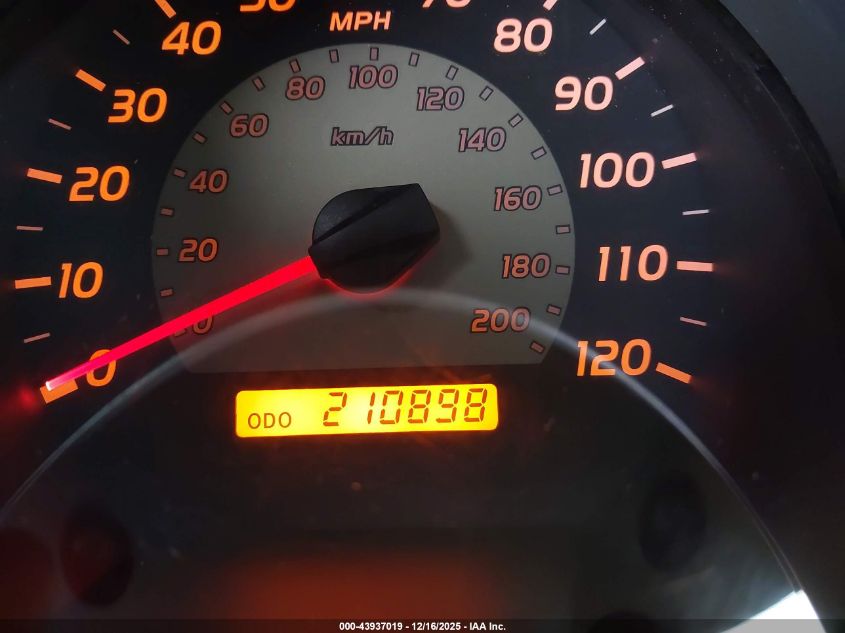 2009 Toyota Tacoma VIN: 5TETX22N69Z610138 Lot: 43937019