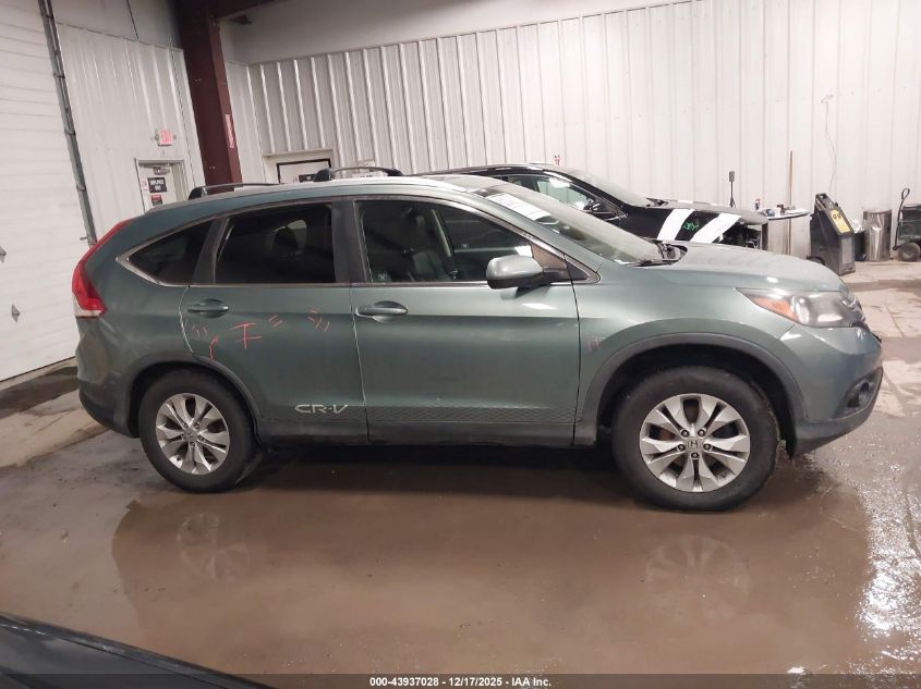 2012 Honda Cr-V Ex-L VIN: 2HKRM4H75CH601710 Lot: 43937028