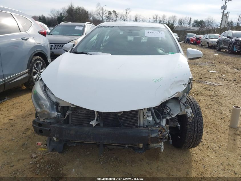 2016 Toyota Corolla Le VIN: 2T1BURHE5GC499976 Lot: 43937030