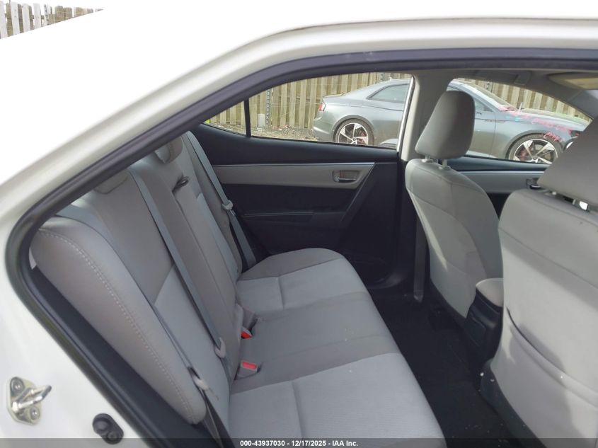 2016 Toyota Corolla Le VIN: 2T1BURHE5GC499976 Lot: 43937030