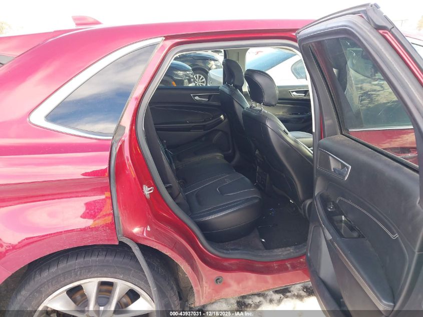 2015 Ford Edge Titanium VIN: 2FMTK4K83FBB29385 Lot: 43937031