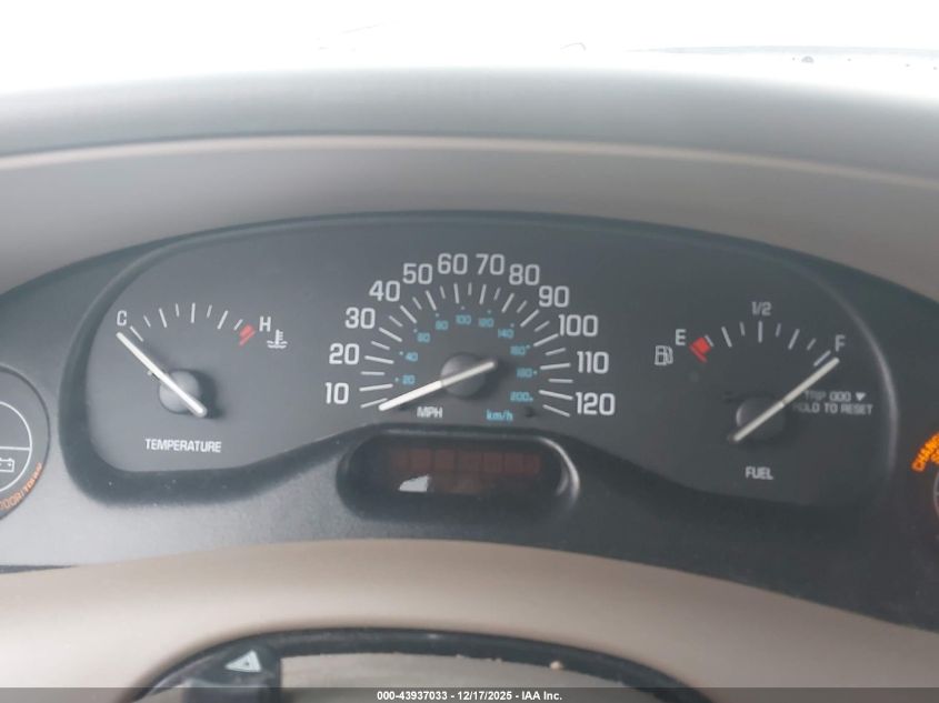 2003 Buick Century Custom VIN: 2G4WS52J031242525 Lot: 43937033