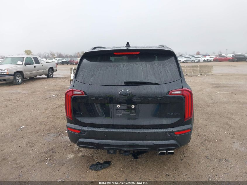 2021 Kia Telluride Ex VIN: 5XYP3DHC1MG180620 Lot: 43937034