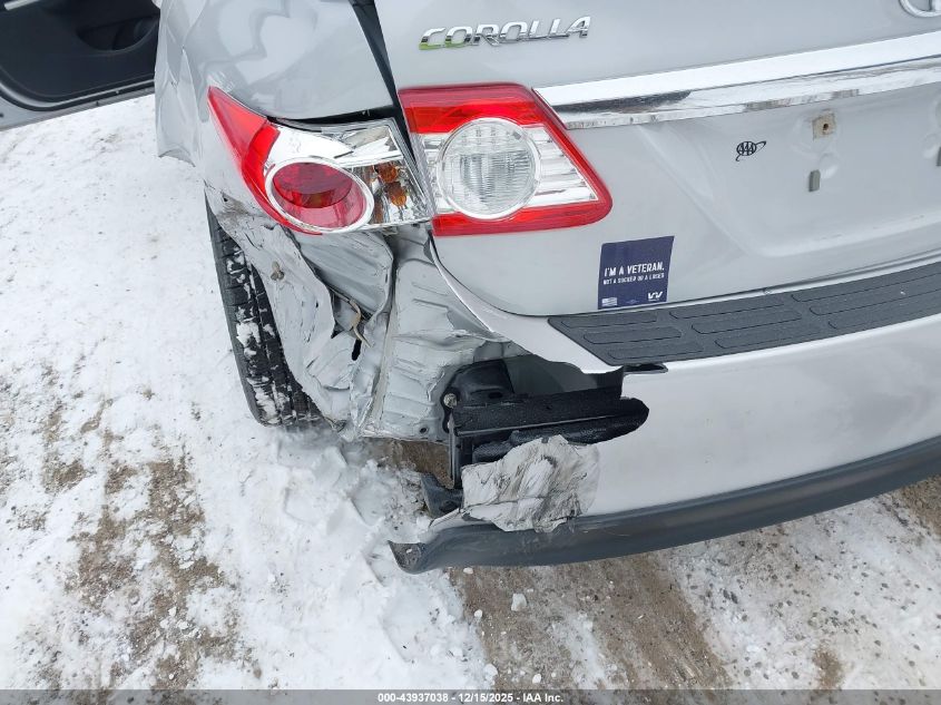 2011 Toyota Corolla S VIN: 2T1BU4EE0BC639318 Lot: 43937038