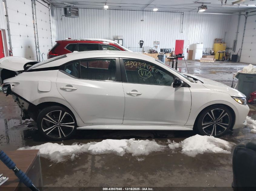 2020 Nissan Sentra Sr Xtronic Cvt VIN: 3N1AB8DV3LY310627 Lot: 43937046