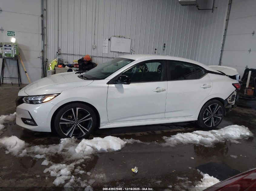2020 Nissan Sentra Sr Xtronic Cvt VIN: 3N1AB8DV3LY310627 Lot: 43937046