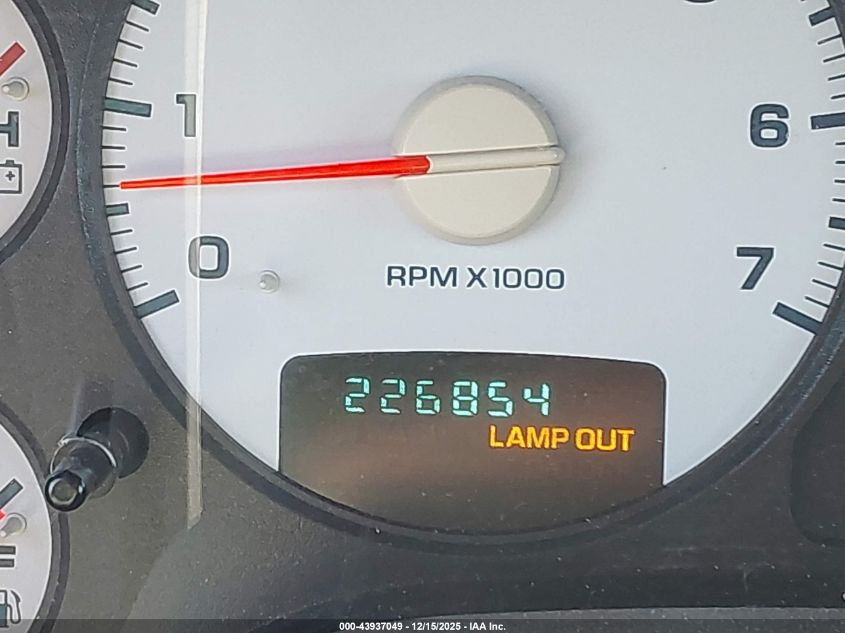 2003 Dodge Ram 1500 Slt/Laramie/St VIN: 1D7HA16D13J619761 Lot: 43937049