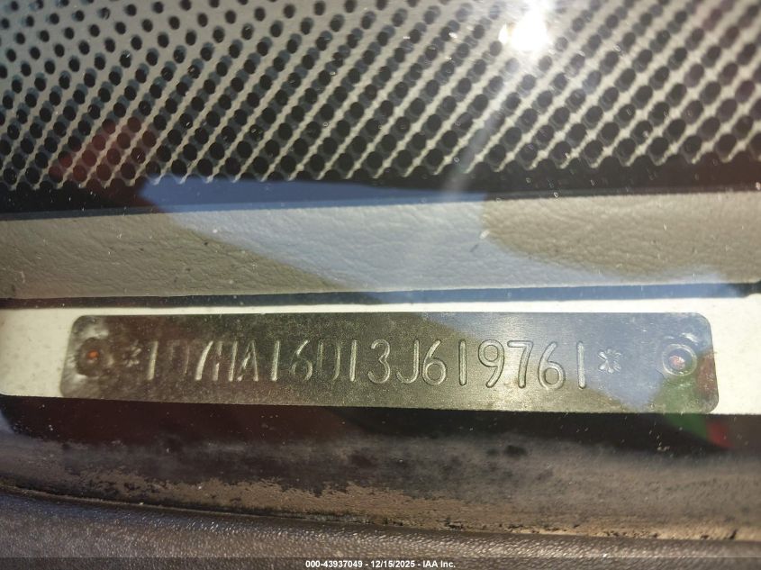 2003 Dodge Ram 1500 Slt/Laramie/St VIN: 1D7HA16D13J619761 Lot: 43937049