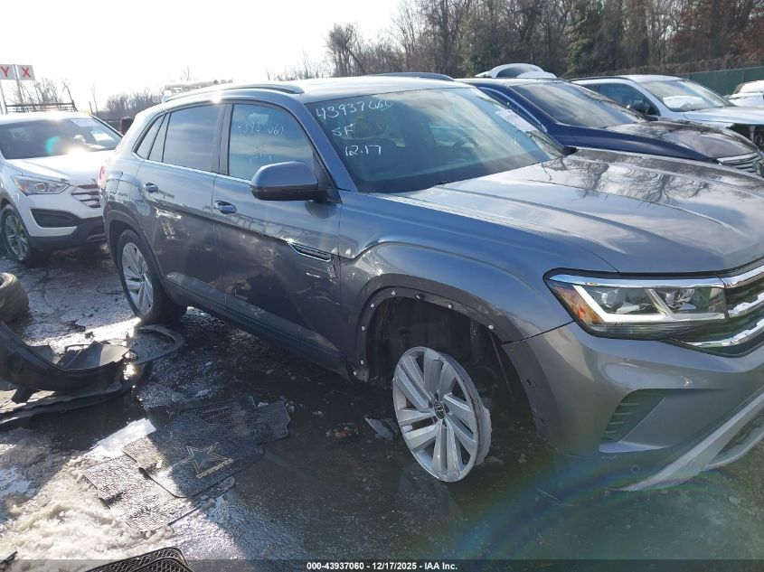 2022 Volkswagen Atlas Cross Sport 2.0T Se W/Technology VIN: 1V2KC2CA8NC207790 Lot: 43937060