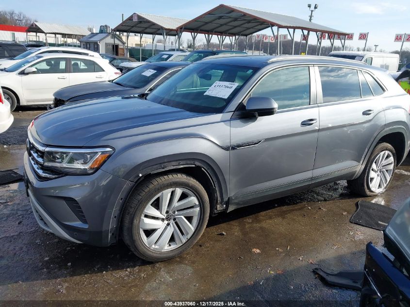 2022 Volkswagen Atlas Cross Sport 2.0T Se W/Technology VIN: 1V2KC2CA8NC207790 Lot: 43937060