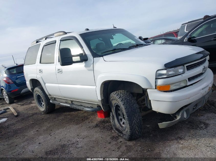 2005 Chevrolet Tahoe Z71 VIN: 1GNEK13T35R139819 Lot: 43937065