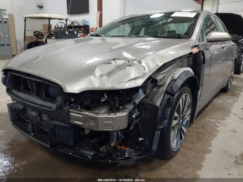 2018 Lincoln Mkz Reserve VIN: 3LN6L5F9XJR609534 Lot: 43937070