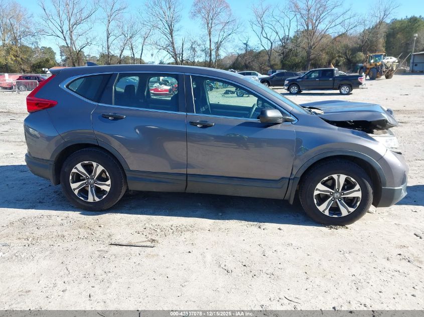 2018 Honda Cr-V Lx VIN: 2HKRW5H34JH405137 Lot: 43937078