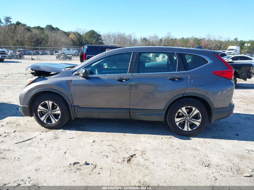 2018 Honda Cr-V Lx VIN: 2HKRW5H34JH405137 Lot: 43937078