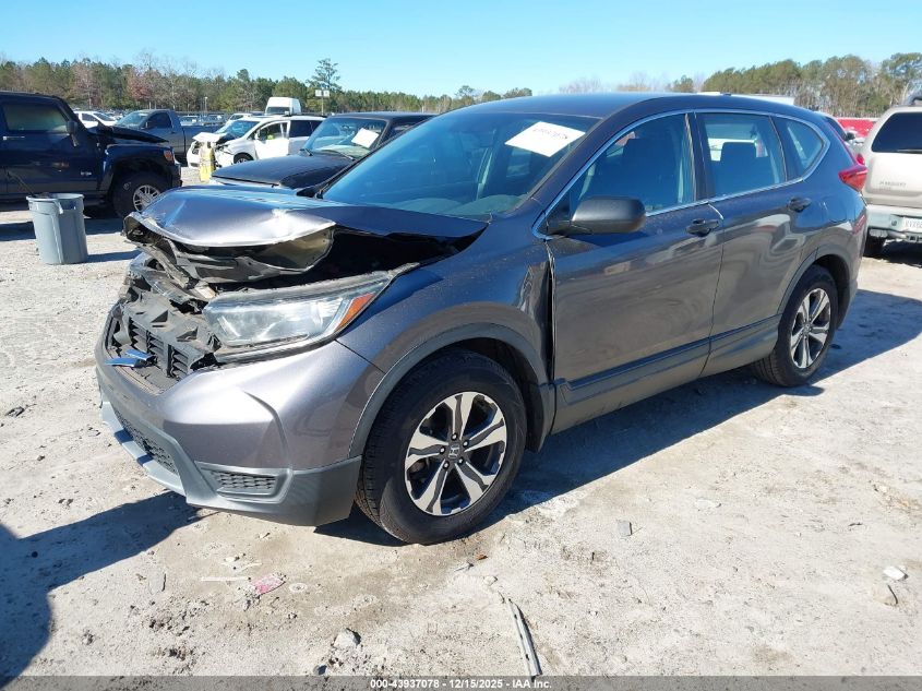 2018 Honda Cr-V Lx VIN: 2HKRW5H34JH405137 Lot: 43937078