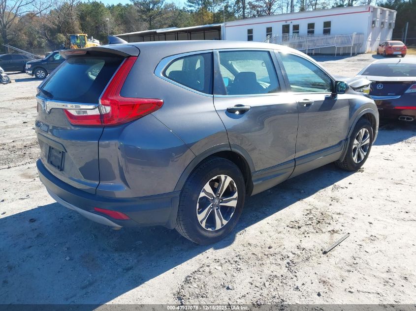 2018 Honda Cr-V Lx VIN: 2HKRW5H34JH405137 Lot: 43937078