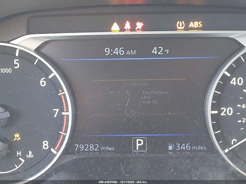 2020 Nissan Altima S Fwd VIN: 1N4BL4BV9LC262530 Lot: 43937080