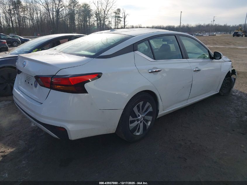 2020 Nissan Altima S Fwd VIN: 1N4BL4BV9LC262530 Lot: 43937080