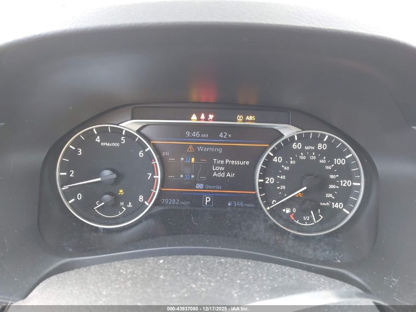 2020 Nissan Altima S Fwd VIN: 1N4BL4BV9LC262530 Lot: 43937080