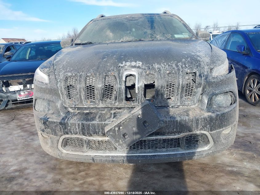 2014 Jeep Cherokee Limited VIN: 1C4PJMDBXEW192899 Lot: 43937090