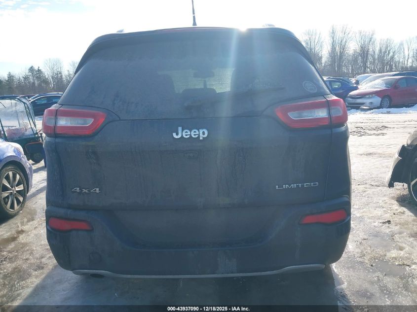 2014 Jeep Cherokee Limited VIN: 1C4PJMDBXEW192899 Lot: 43937090