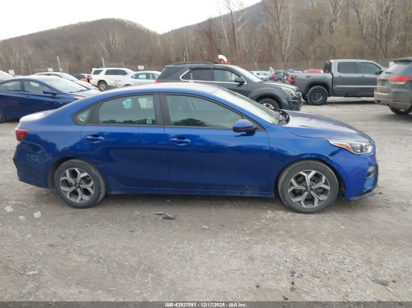 2021 Kia Forte Lxs VIN: 3KPF24AD4ME360155 Lot: 43937091