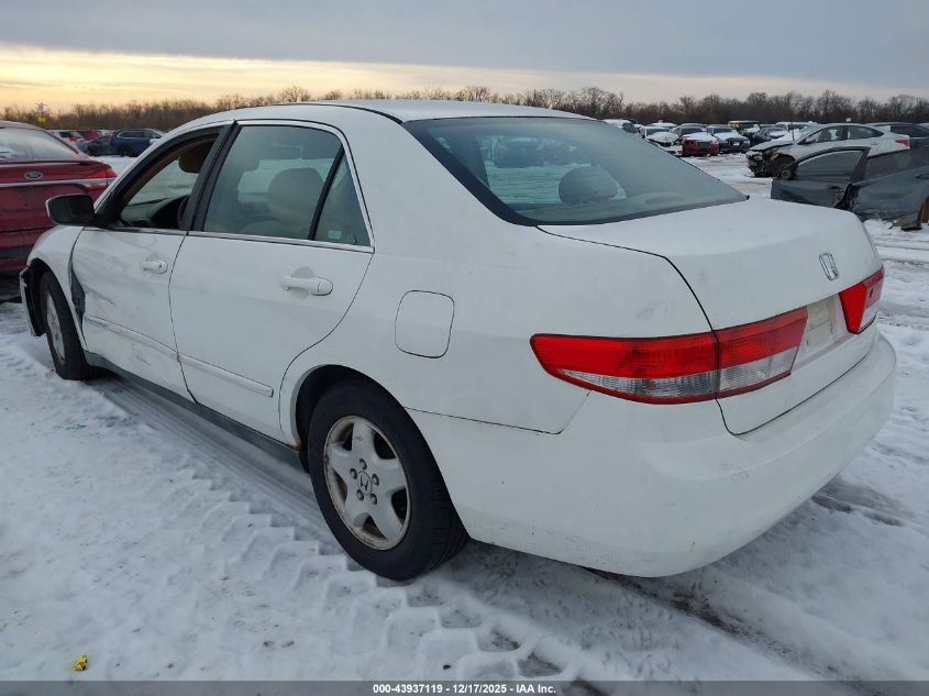 2003 Honda Accord 2.4 Lx VIN: 1HGCM56363A029471 Lot: 43937119