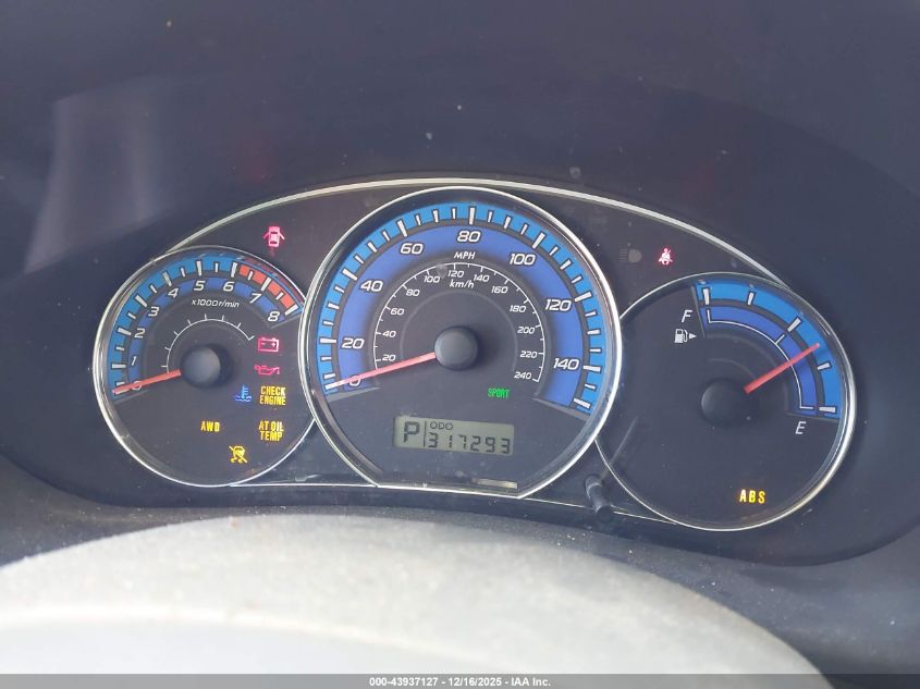 2009 Subaru Forester 2.5X Limited VIN: JF2SH64699H764383 Lot: 43937127