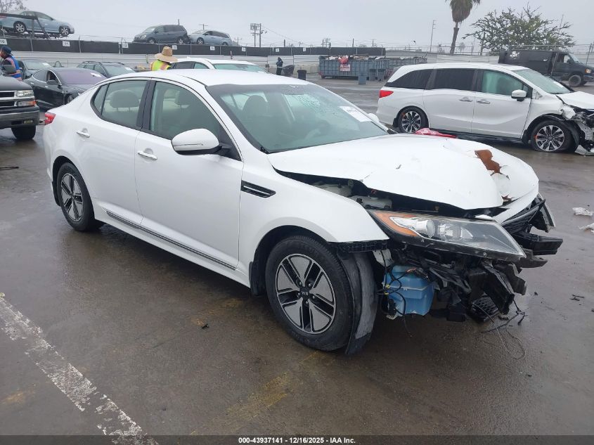 2012 Kia Optima Hybrid Ex VIN: KNAGM4AD0C5035962 Lot: 43937141