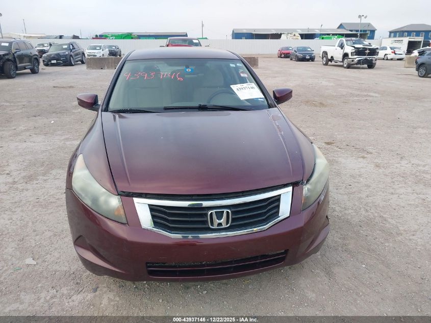 2010 Honda Accord 2.4 Lx VIN: 1HGCP2F35AA033692 Lot: 43937146