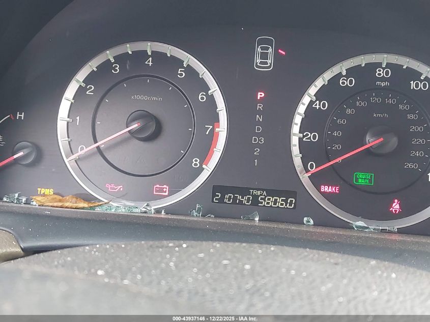 2010 Honda Accord 2.4 Lx VIN: 1HGCP2F35AA033692 Lot: 43937146