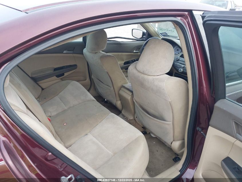 2010 Honda Accord 2.4 Lx VIN: 1HGCP2F35AA033692 Lot: 43937146