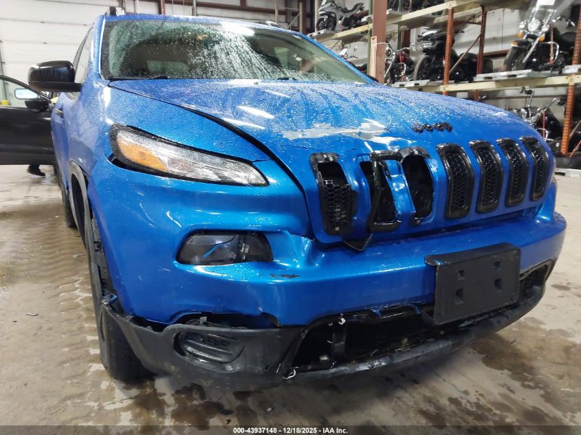 2017 Jeep Cherokee Sport VIN: 1C4PJMASXHW664284 Lot: 43937148