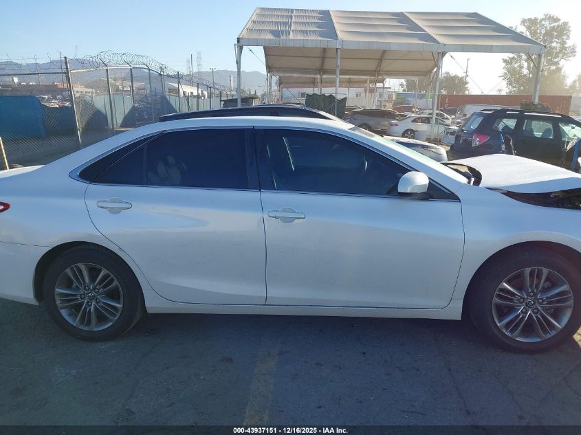 2016 Toyota Camry Se VIN: 4T1BF1FK4GU265072 Lot: 43937151