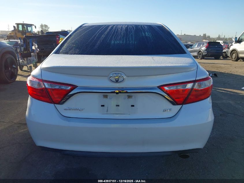 2016 Toyota Camry Se VIN: 4T1BF1FK4GU265072 Lot: 43937151