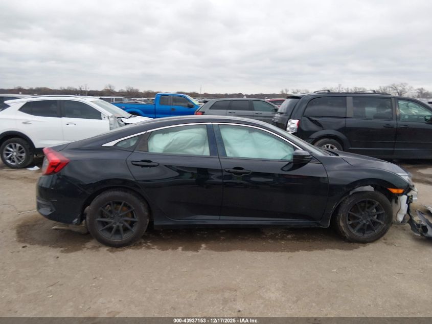 2018 Honda Civic Lx VIN: 19XFC2F5XJE041132 Lot: 43937153
